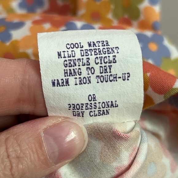 Mario Balthazar Retro Floral Printed Dress Size 12 - Picture 6 of 7